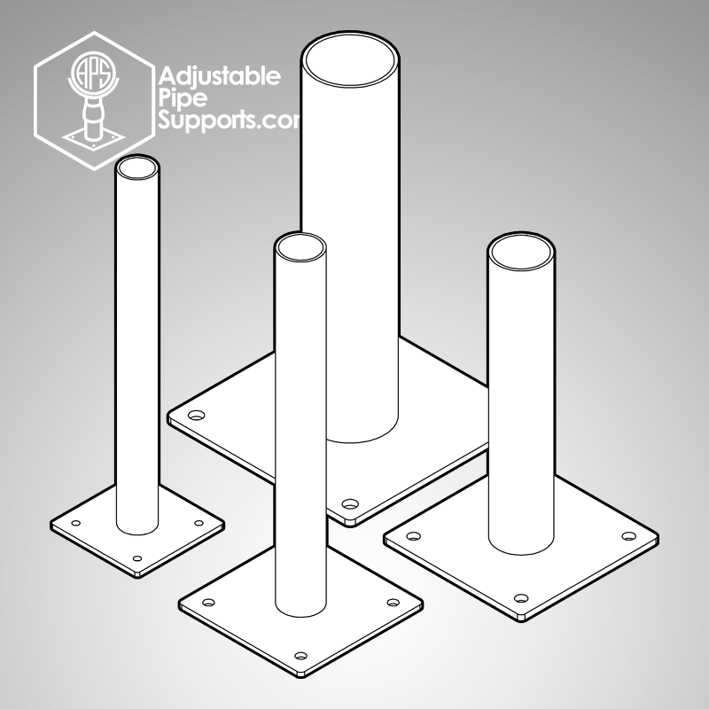 Bases – AdjustablePipeSupports.com